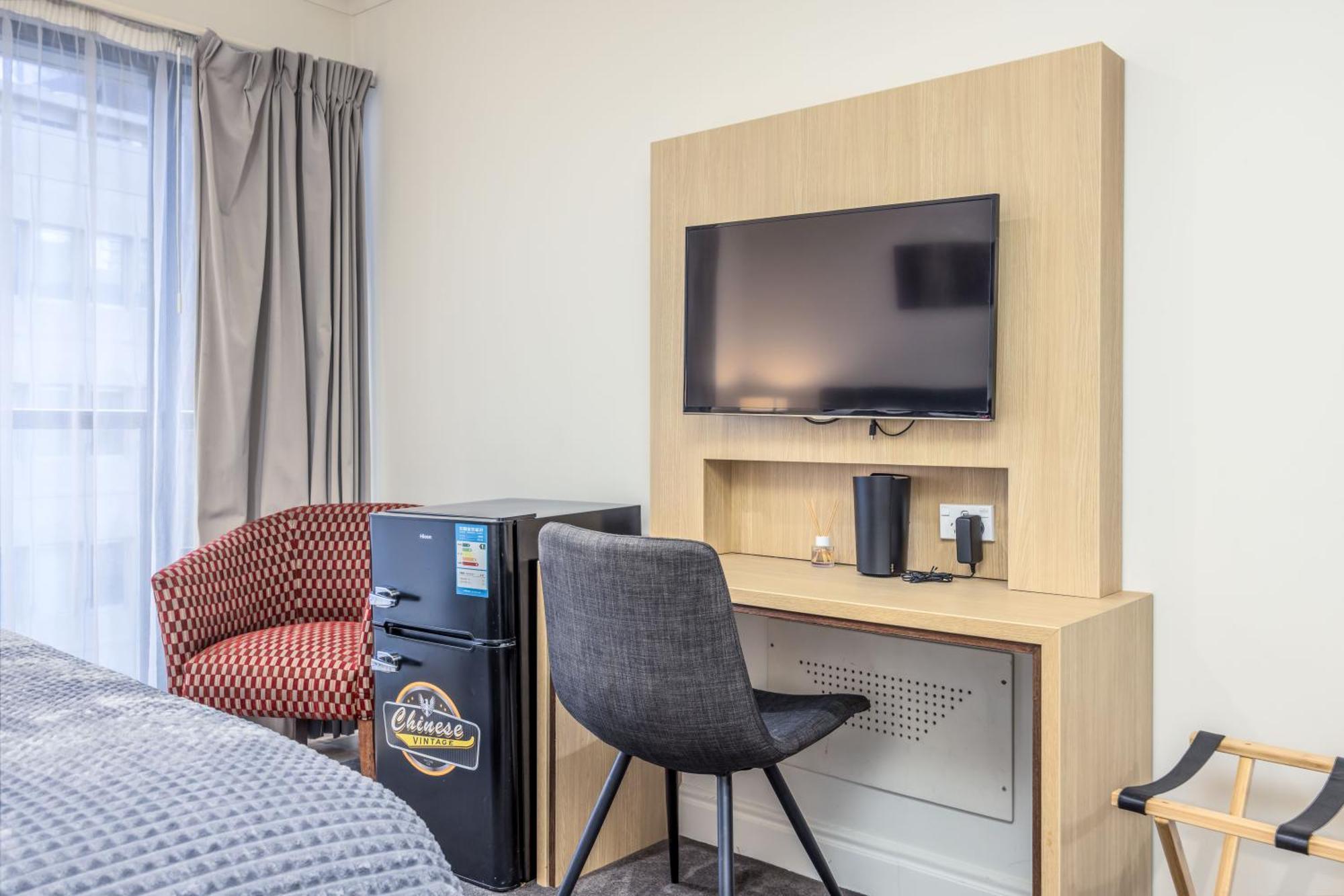 Highrise Studio Apartment W/ Ac, Pool & Gym In Auckland Cbd Zewnętrze zdjęcie