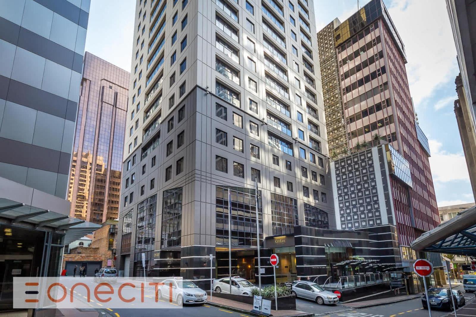 Highrise Studio Apartment W/ Ac, Pool & Gym In Auckland Cbd Zewnętrze zdjęcie